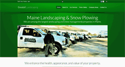 Desktop Screenshot of goodalllandscaping.com